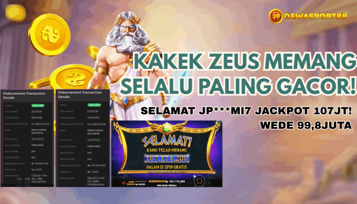 MODAL 40RB TEMBUS 99 JUTA! PETIR GACOR DARI ZEUS!