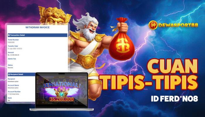 Cuma Modal 80 Ribu! Member DEWASPORT88 Raup Rp42 Juta di Gates of Olympus!