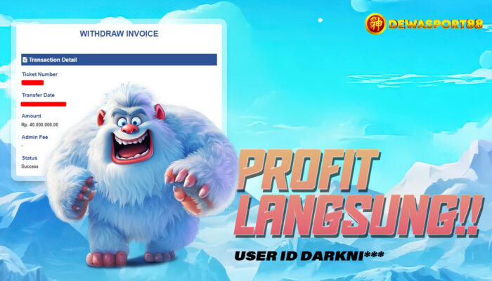 Profit Gila! Modal Receh Meledak Jadi Puluhan Juta di DEWASPORT88