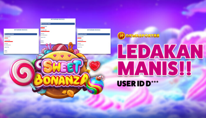 Ledakan Manis! Member DEWASPORT88 Menang Rp120 Juta di Sweet Bonanza Pragmatic Play