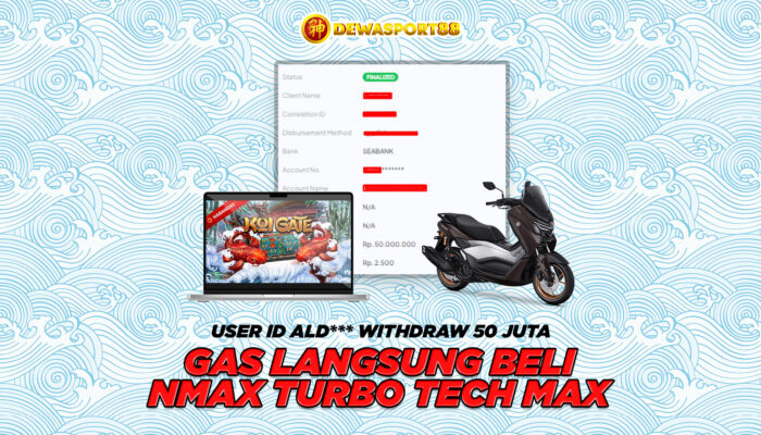 Ledakan Kemenangan! ID ALD*** Menang Rp53 Juta di Koi Gate