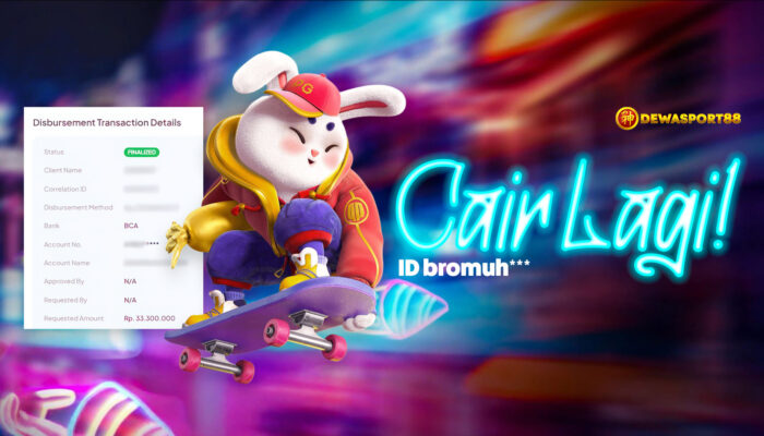 Kemenangan ID bromuh*** Rp40 Juta di Fortune Rabbit