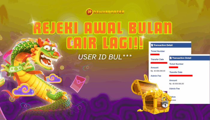 Kemenangan ID BUL*** Rp100 Juta di Fortune Dragon