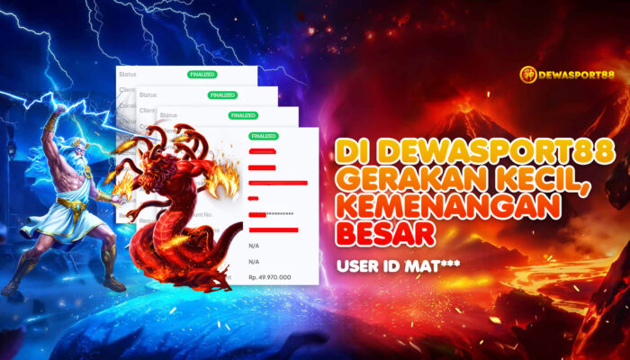 Testimoni Kemenangan Member DEWASPORT88 ID MATI*** Menang 200 Juta