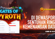 Testimoni Kemenangan Member DEWASPORT88 ID KUCIN*** Menang 150 Juta di Gates of Pyroth Pragmatic Play