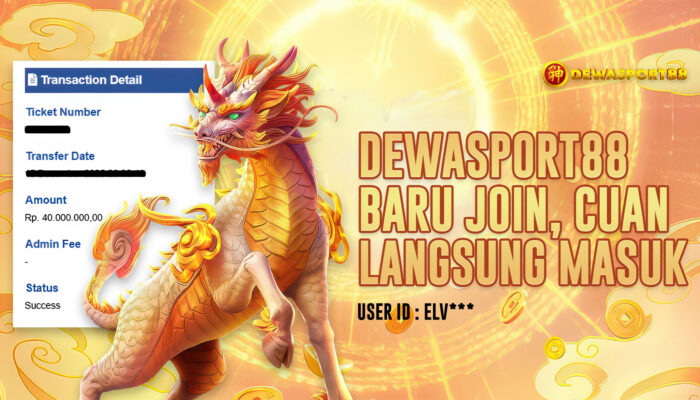 Testimoni Kemenangan DEWASPORT88 Member Raih 50 Juta